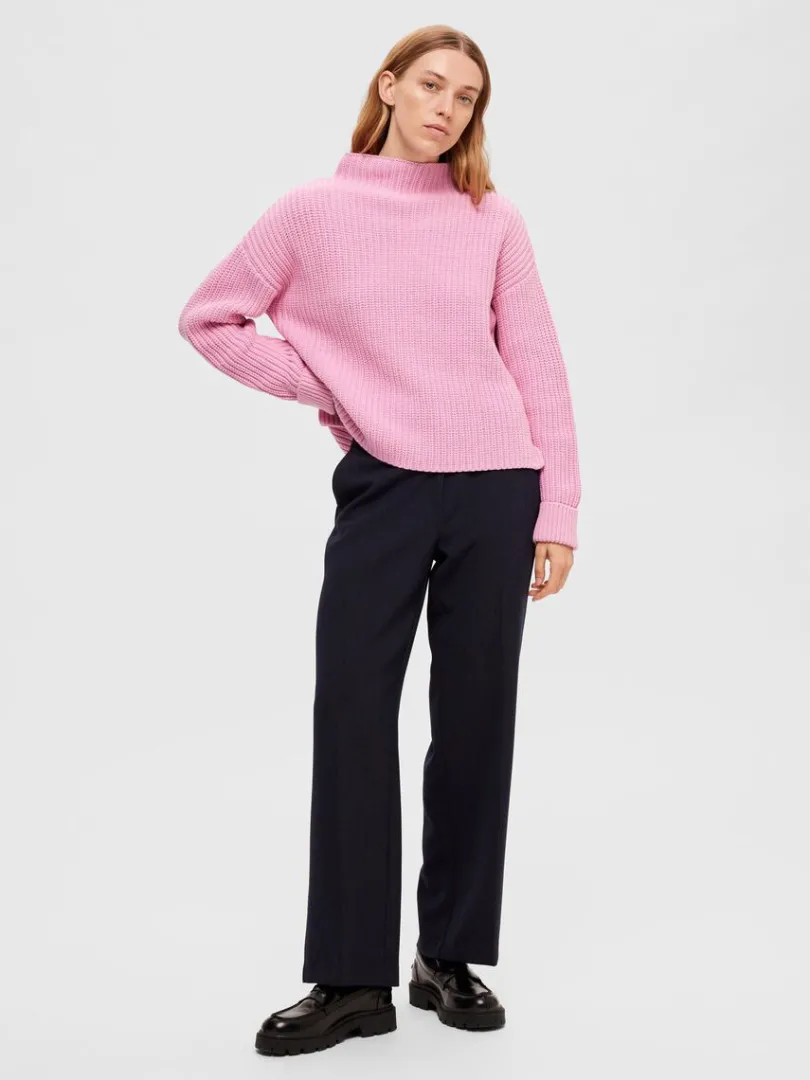 oversized_striktrje_1-16.webp Strik>SELECTED OVERSIZED STRIKTRØJE Pink