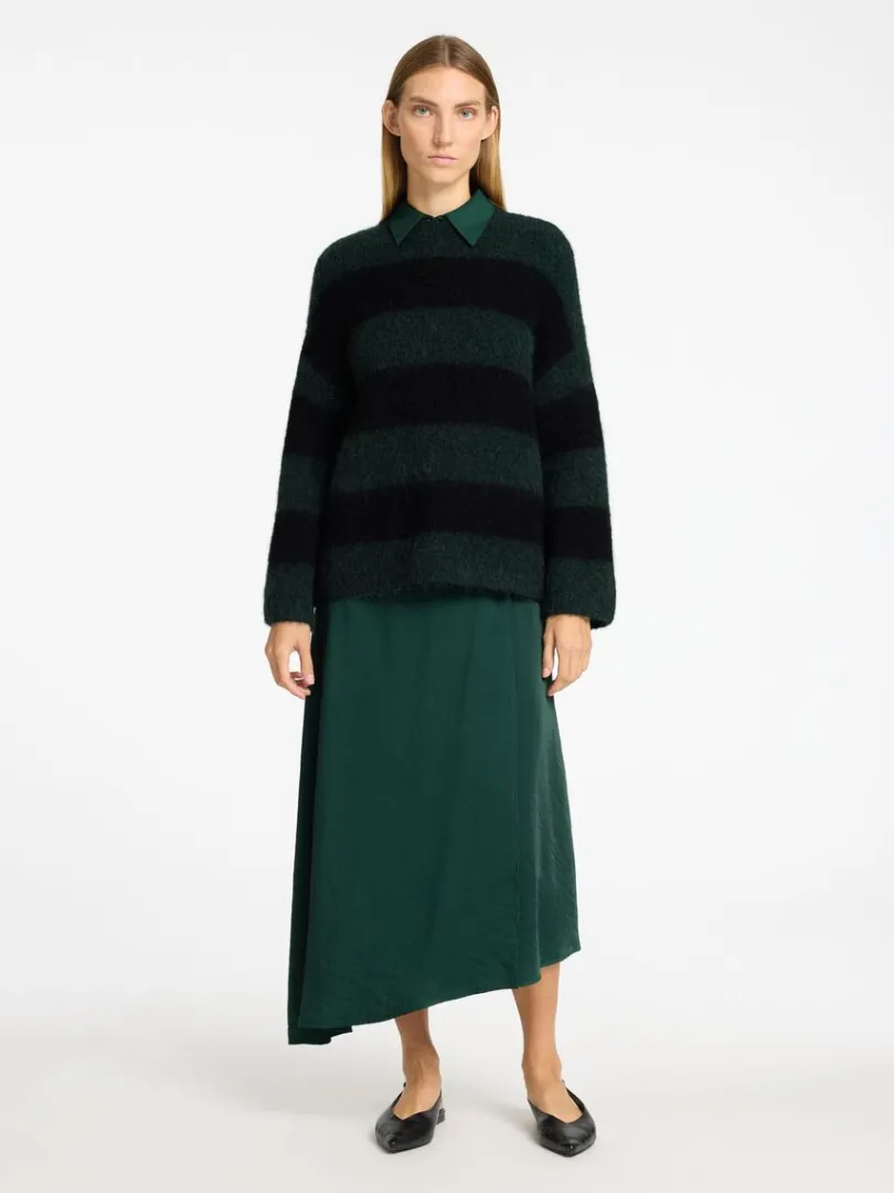 oversized_striktrje_1-4.webp Strik>SELECTED OVERSIZED STRIKTRØJE Green