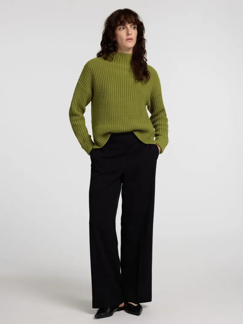 oversized_striktrje_1-8.webp Strik>SELECTED OVERSIZED STRIKTRØJE Green