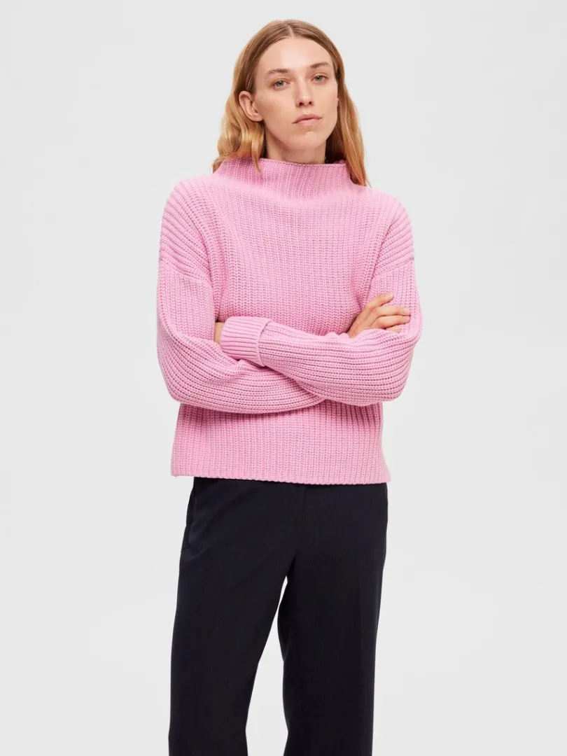 oversized_striktrje_2-16.webp Strik>SELECTED OVERSIZED STRIKTRØJE Pink