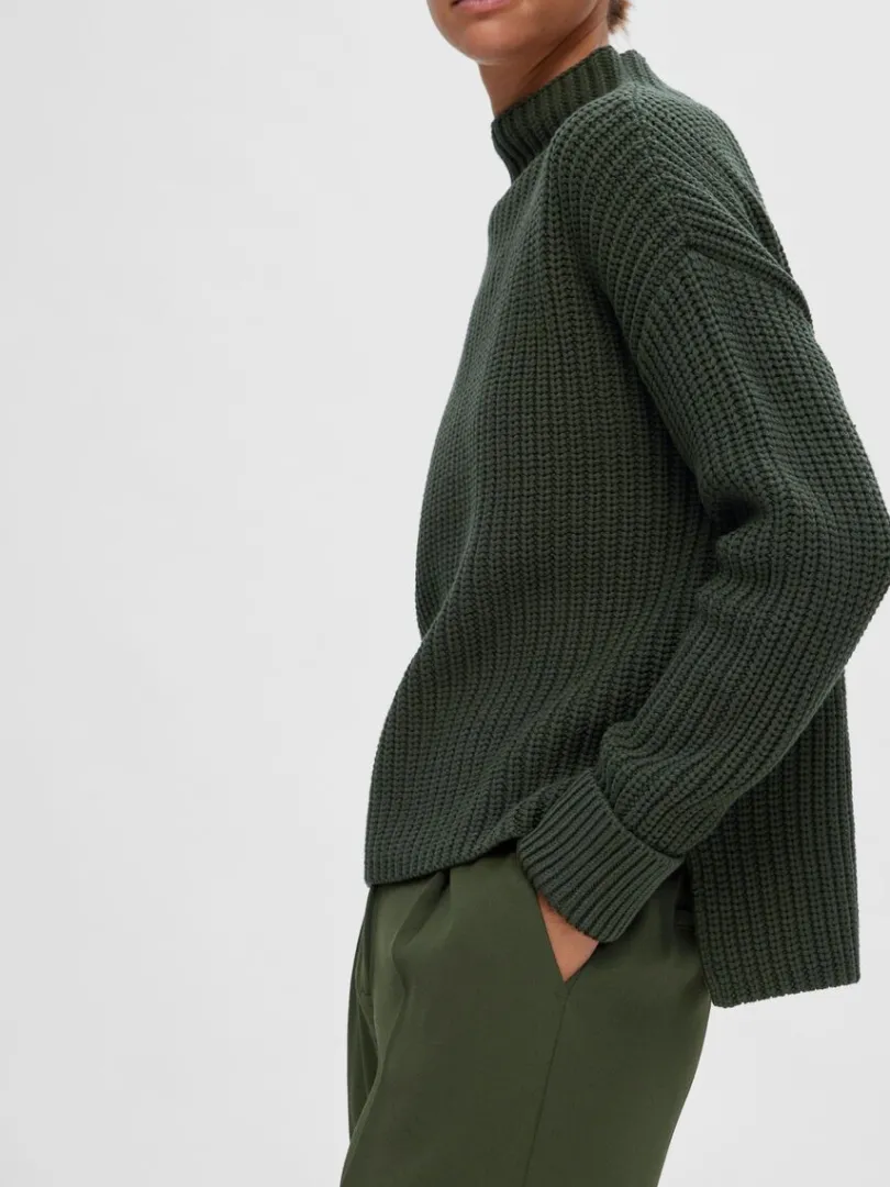 oversized_striktrje_3-10.webp Strik>SELECTED OVERSIZED STRIKTRØJE Green