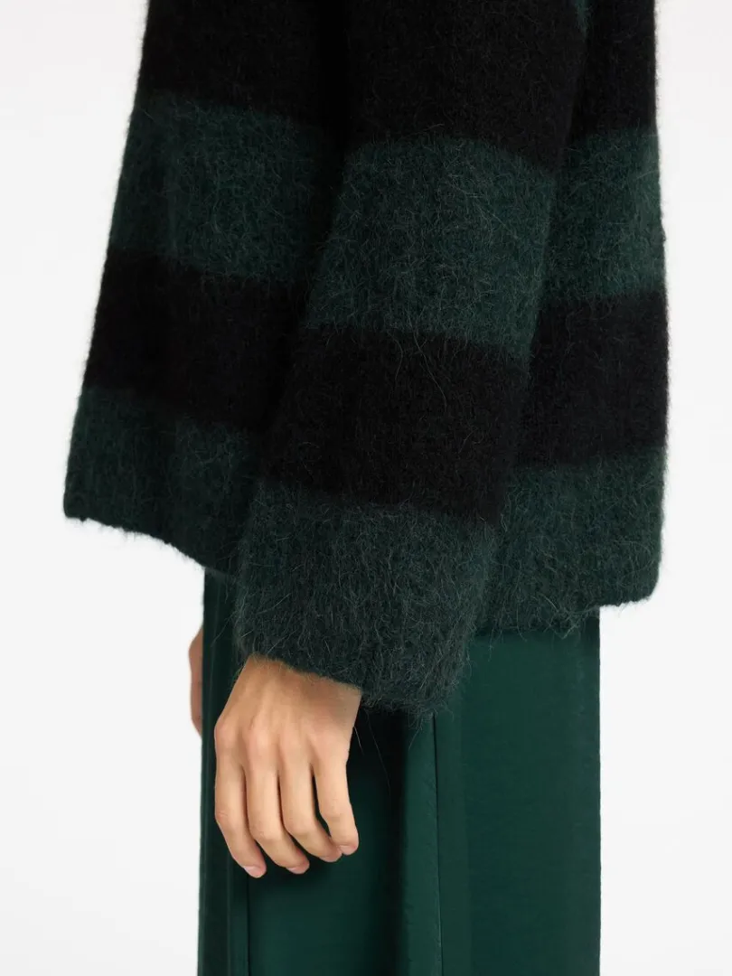 oversized_striktrje_3-4.webp Strik>SELECTED OVERSIZED STRIKTRØJE Green