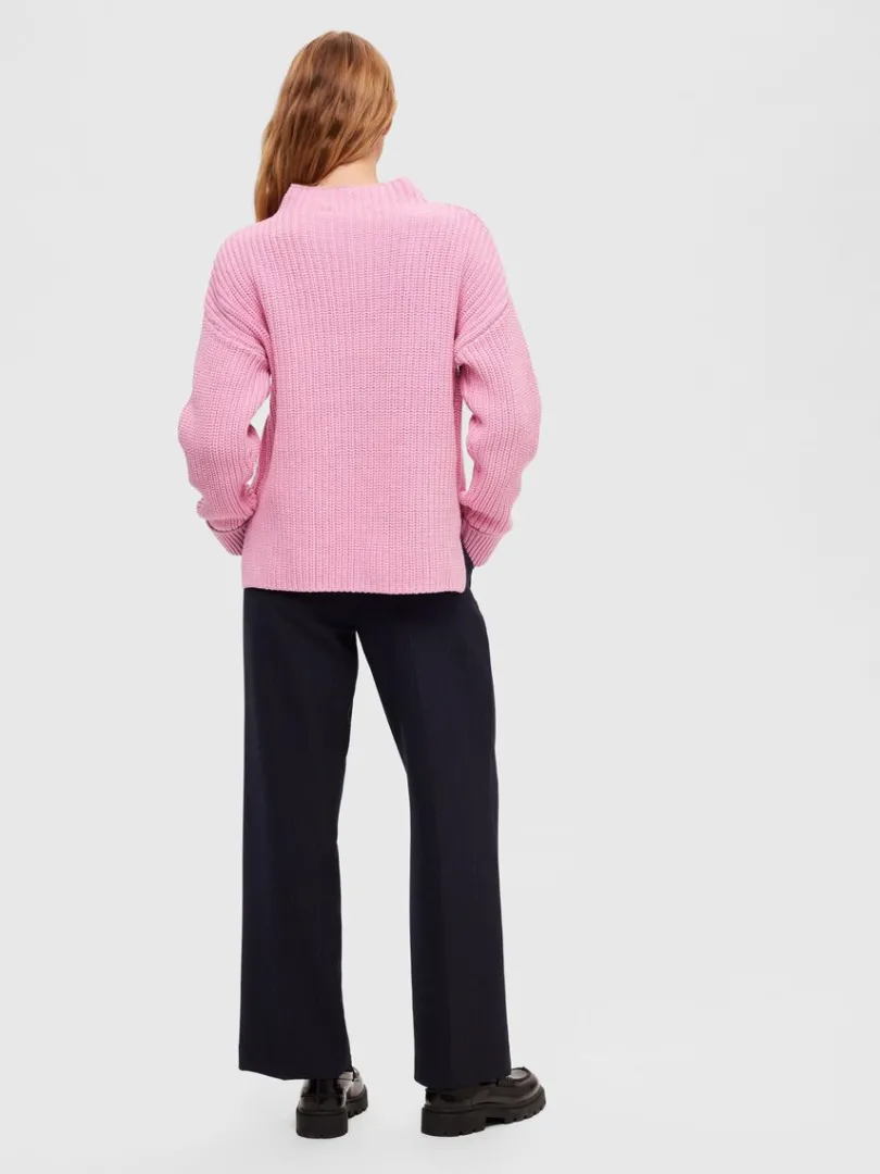 oversized_striktrje_4-16.webp Strik>SELECTED OVERSIZED STRIKTRØJE Pink