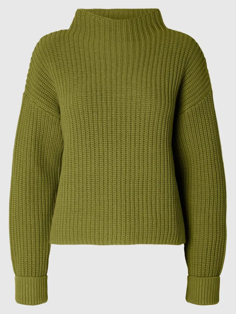 oversized_striktrje_5-7.webp Strik>SELECTED OVERSIZED STRIKTRØJE Green
