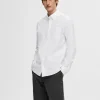 Skjorter>SELECTED OXFORD SKJORTE White