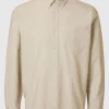 Skjorter>SELECTED OXFORD SKJORTE Beige