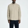 Skjorter>SELECTED OXFORD SKJORTE Beige