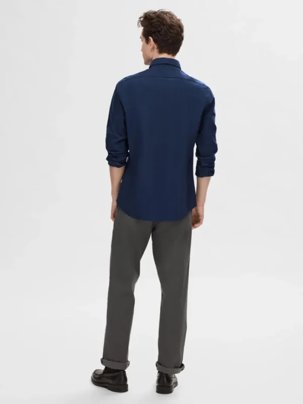 Skjorter>SELECTED OXFORD SKJORTE Blue