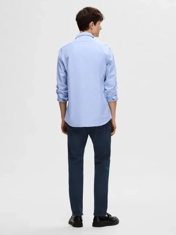 Skjorter>SELECTED OXFORD SKJORTE Blue
