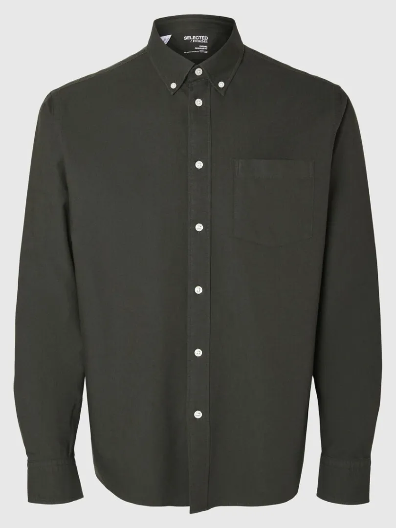 oxford_skjorte_4-4.webp Skjorter>SELECTED OXFORD SKJORTE Green