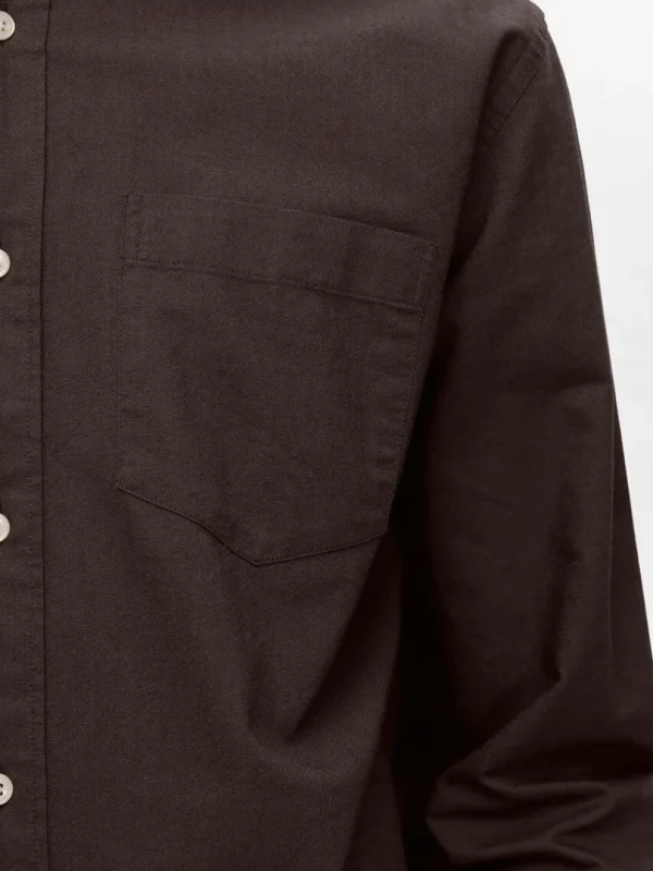 Skjorter>SELECTED OXFORD SKJORTE Brown
