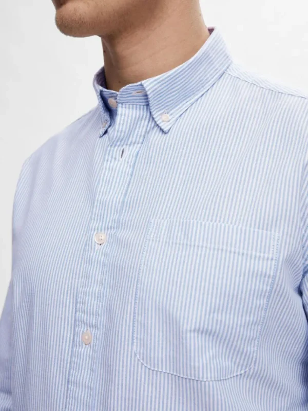 Skjorter>SELECTED OXFORD SKJORTE Blue