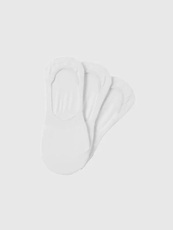 Accessories>SELECTED 3-PAK - STRØMPER White