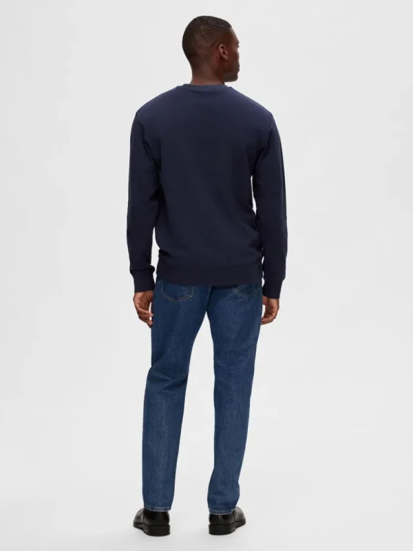 Hættetrøjer & Sweatshirts>SELECTED 2-PAK BOMULD SWEATSHIRT Blue