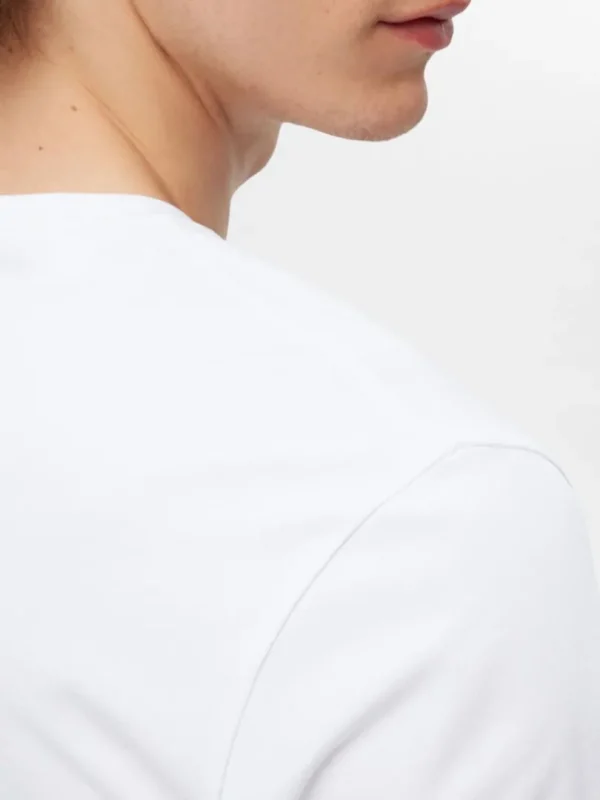 T-shirts>SELECTED 3-PAK BOMULD T-SHIRT White