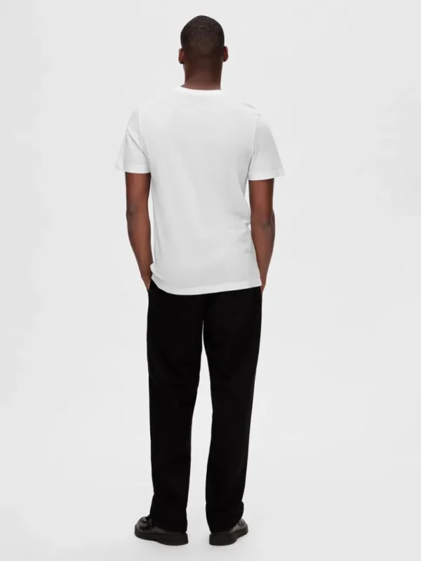 T-shirts>SELECTED 3-PAK BOMULD T-SHIRT Black
