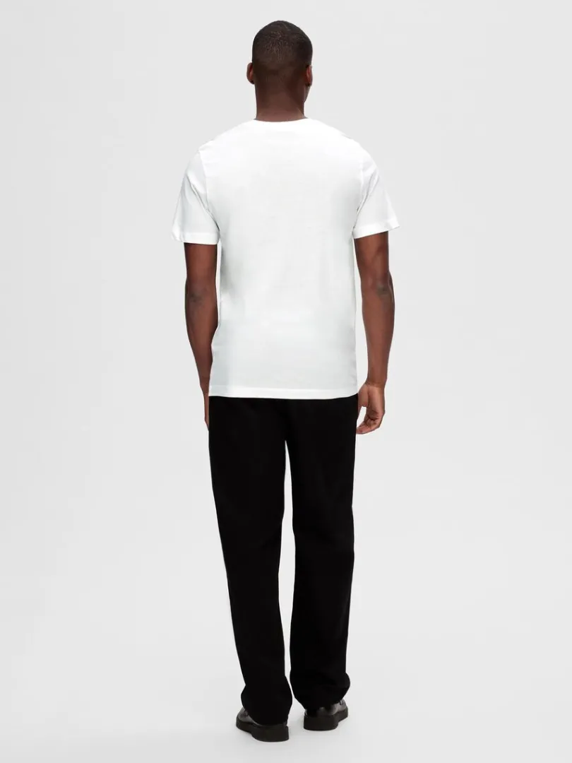 pak_bomuld_tshirt_4.webp T-shirts>SELECTED 3-PAK BOMULD T-SHIRT White
