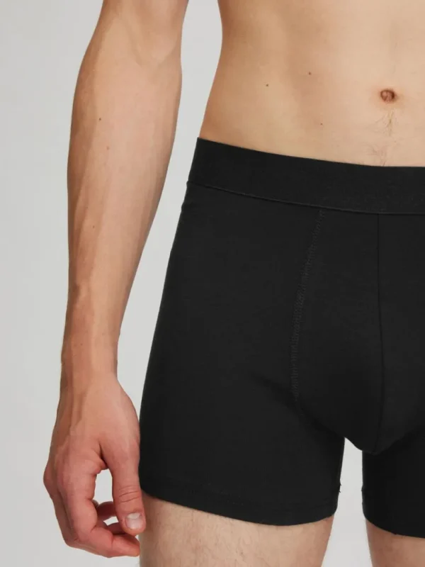 Undertøj>SELECTED 5-PAK BOXERSHORTS Black