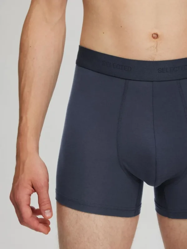 Undertøj>SELECTED 3-PAK BOXERSHORTS Blue