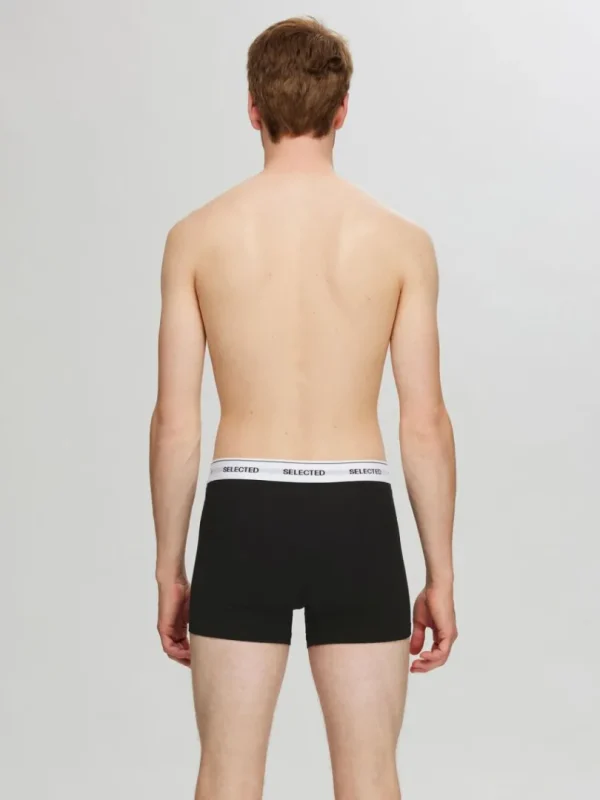 Undertøj>SELECTED 3-PAK BOXERSHORTS Black