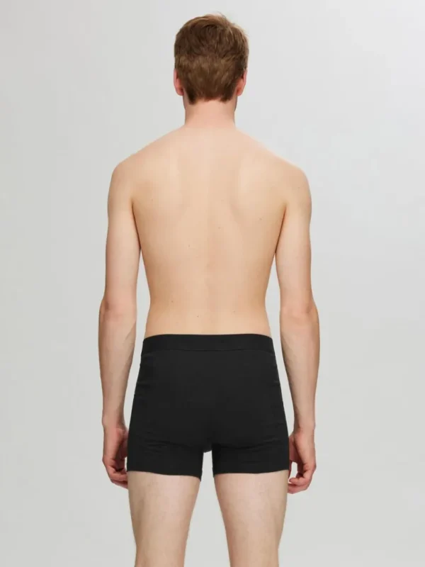 Undertøj>SELECTED 5-PAK BOXERSHORTS Black