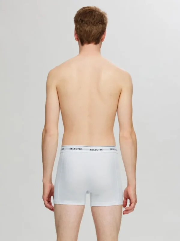Undertøj>SELECTED 3-PAK BOXERSHORTS White