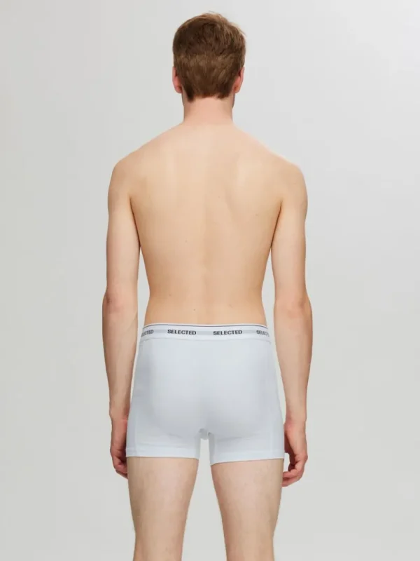 Undertøj>SELECTED 5-PAK BOXERSHORTS White