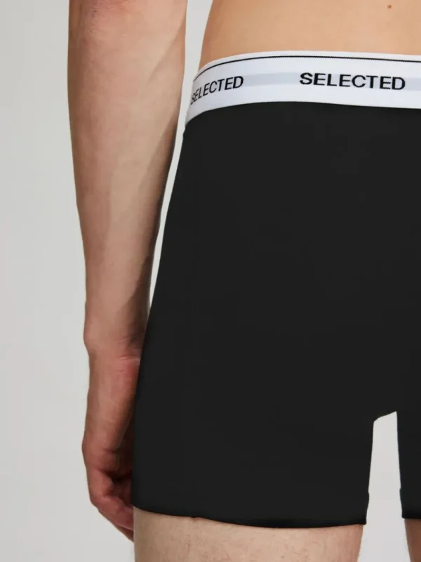 Undertøj>SELECTED 3-PAK BOXERSHORTS White