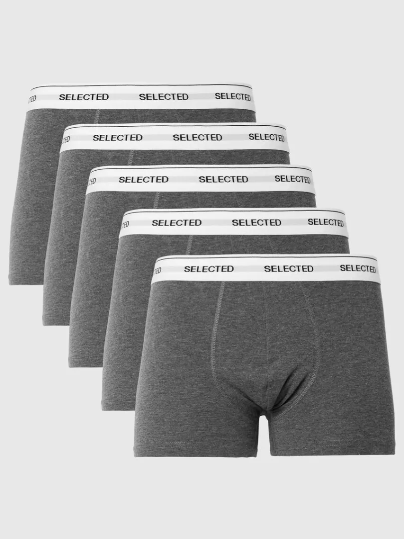 pak_boxershorts_4-15.webp Undertøj>SELECTED 5-PAK BOXERSHORTS Grey