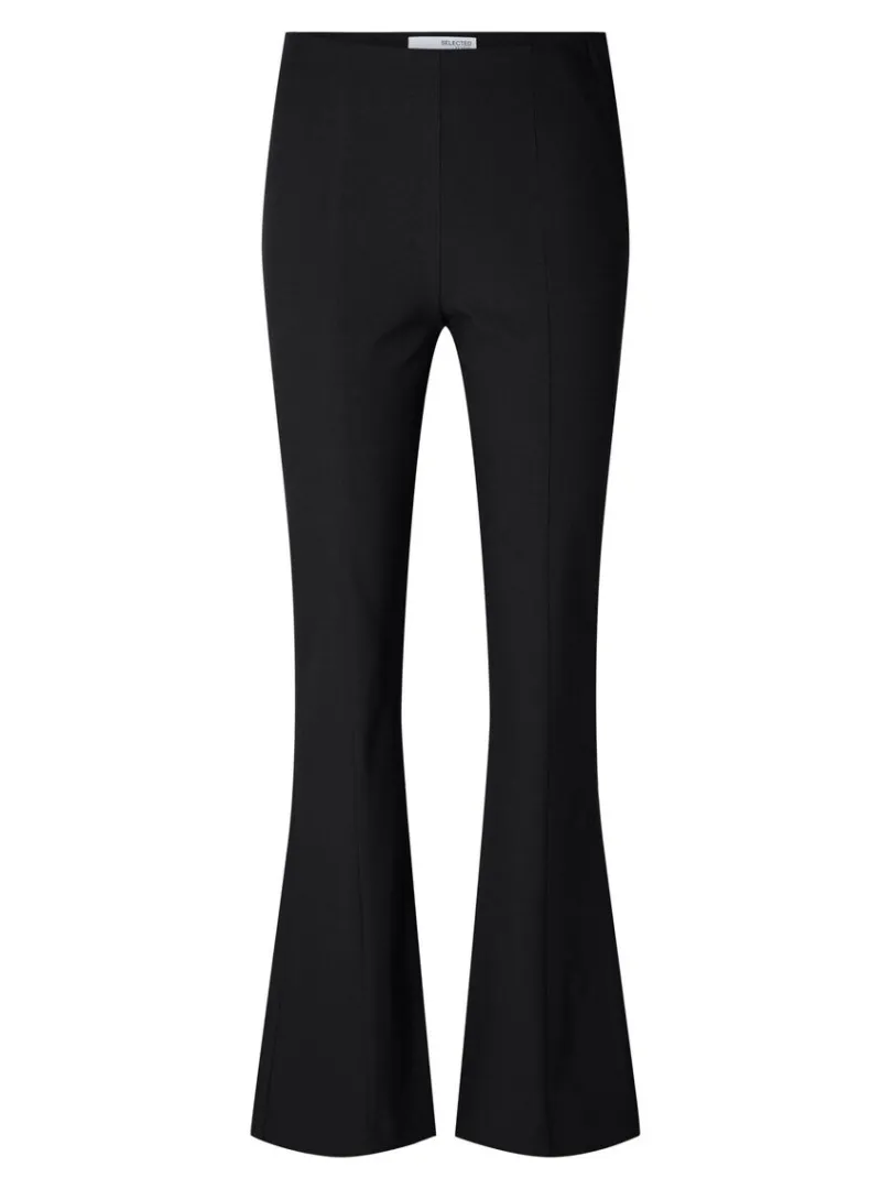 pintuck_trompetbukser_5.webp Bukser>SELECTED PINTUCK TROMPETBUKSER Black