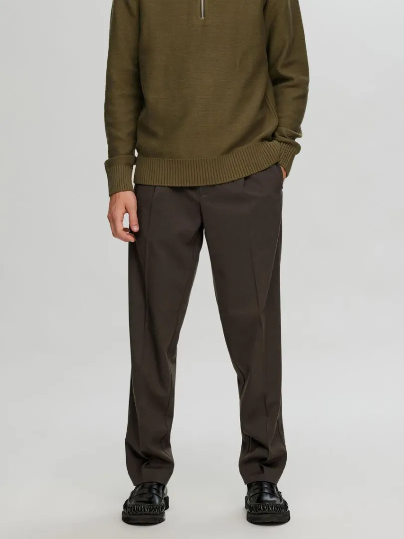 plisseret_bukser_0-3.webp Bukser>SELECTED PLISSERET BUKSER Brown