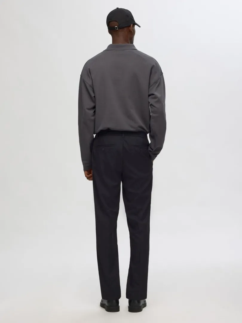 plisseret_bukser_1-2.webp Bukser>SELECTED PLISSERET BUKSER Black