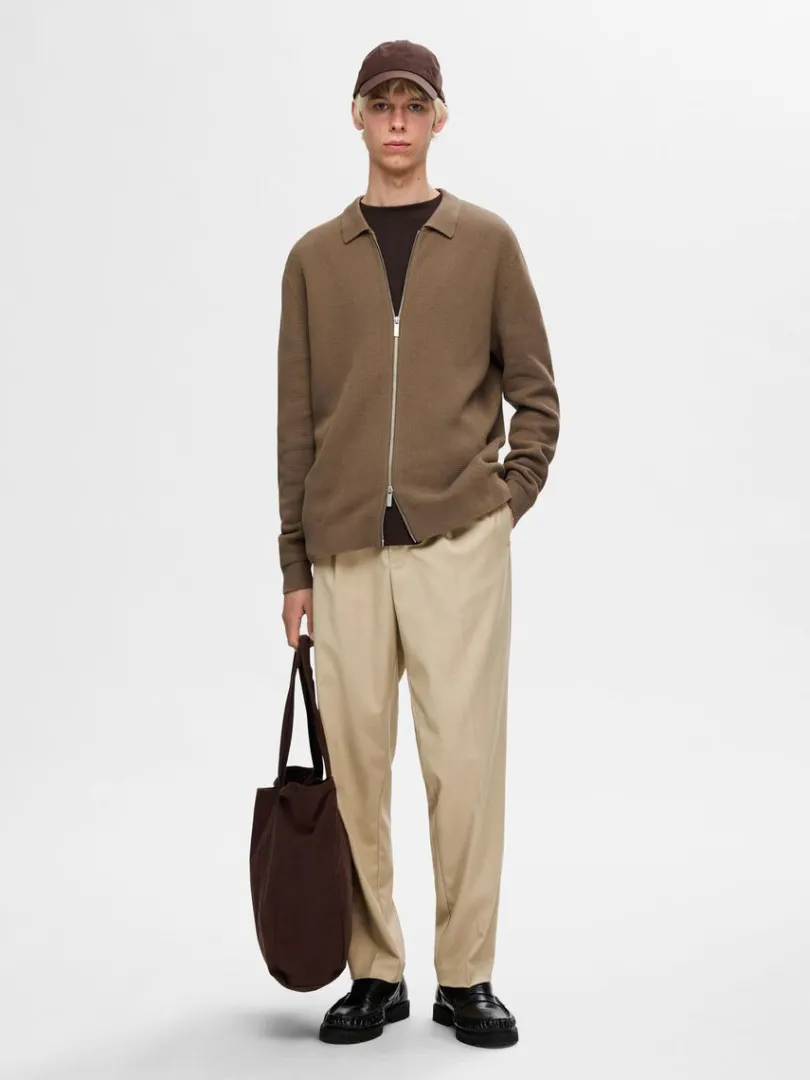 plisseret_bukser_2-5.webp Bukser>SELECTED PLISSERET BUKSER Beige