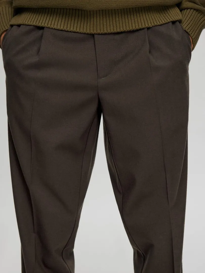 plisseret_bukser_5-3.webp Bukser>SELECTED PLISSERET BUKSER Brown