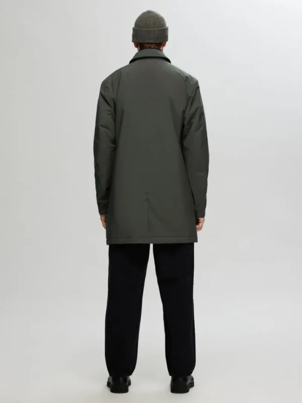 Overtøj>SELECTED POLSTRET 2-I-1 FRAKKE Green