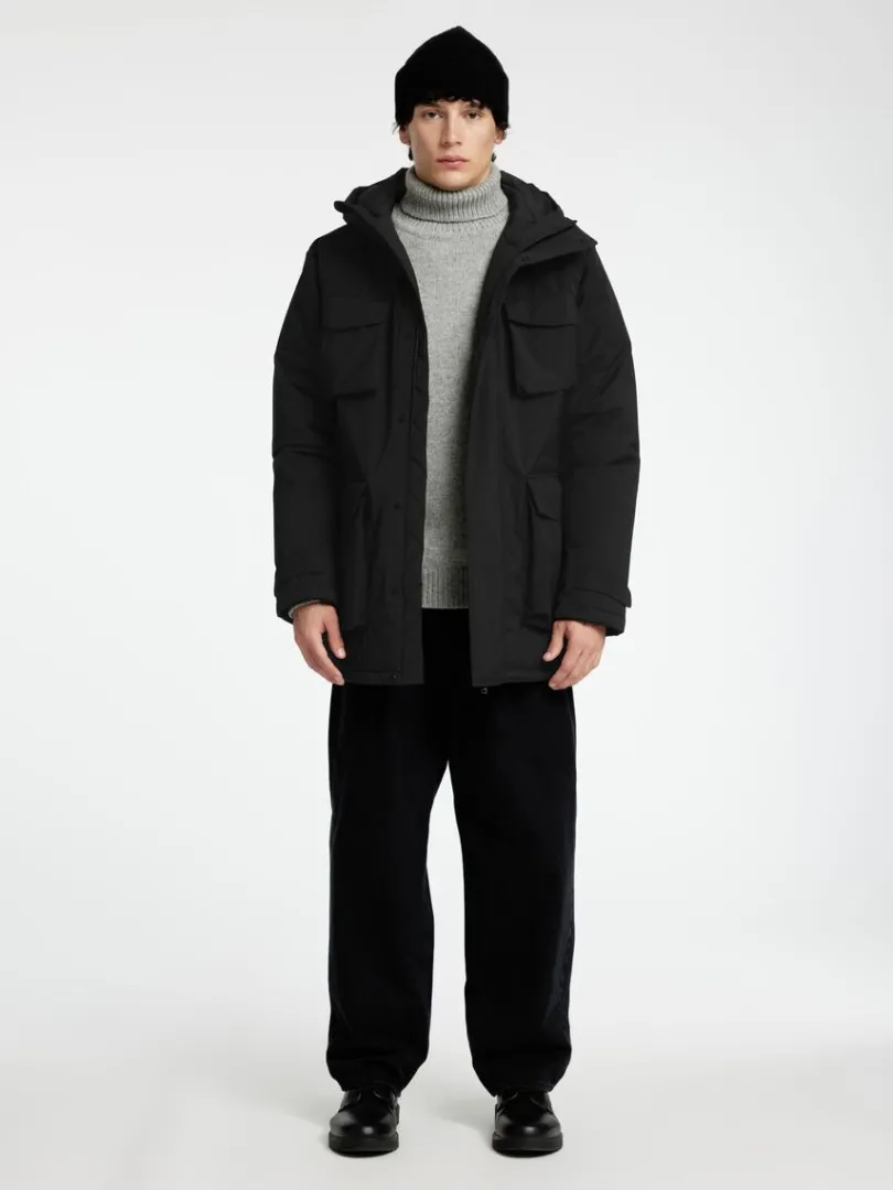 polstret_parka_2-1.webp Overtøj>SELECTED POLSTRET PARKA Black