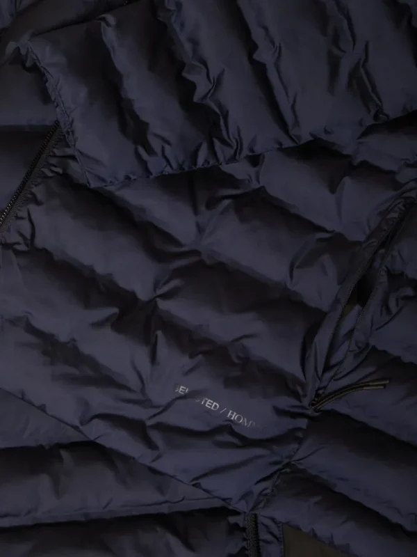 Overtøj>SELECTED POLSTRET QUILTET JAKKE Blue