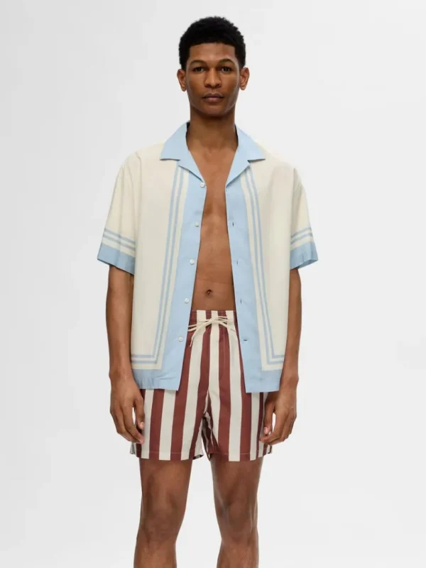 Shorts>SELECTED PRINTEDE BADESHORTS Coloured