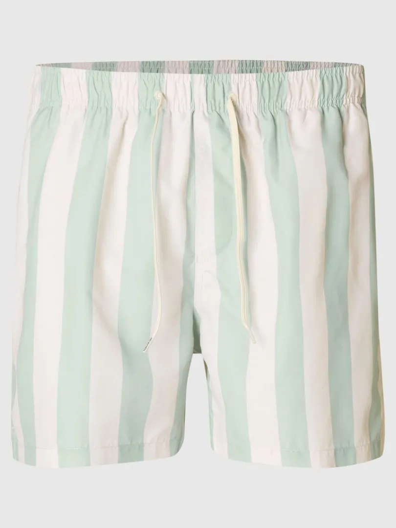 printede_badeshorts_4-3.webp Shorts>SELECTED PRINTEDE BADESHORTS Green