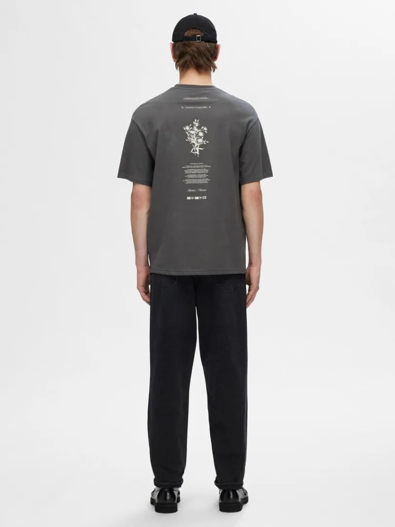 printet_bomuld_tshirt_4-2.webp T-shirts>SELECTED PRINTET BOMULD T-SHIRT Grey