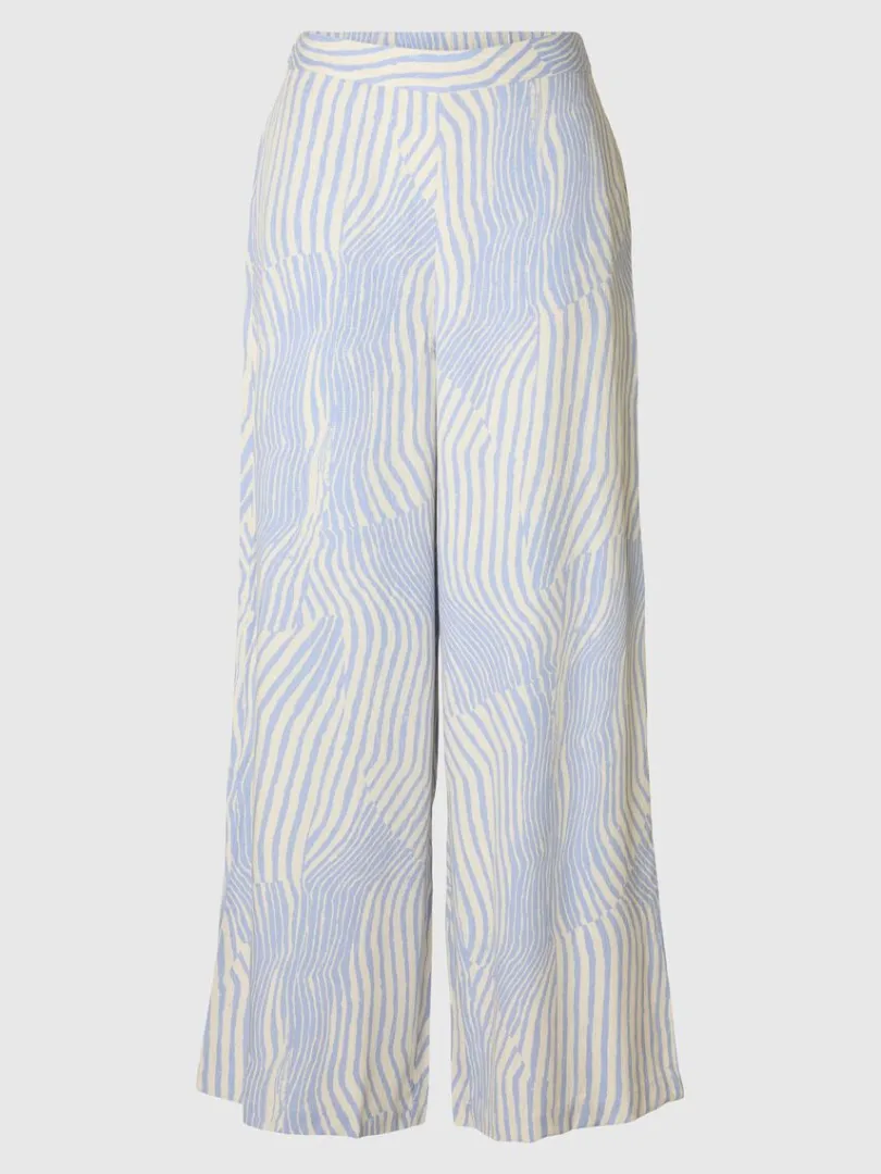 printet_brede_bukser_5.webp Bukser>SELECTED PRINTET BREDE BUKSER Blue