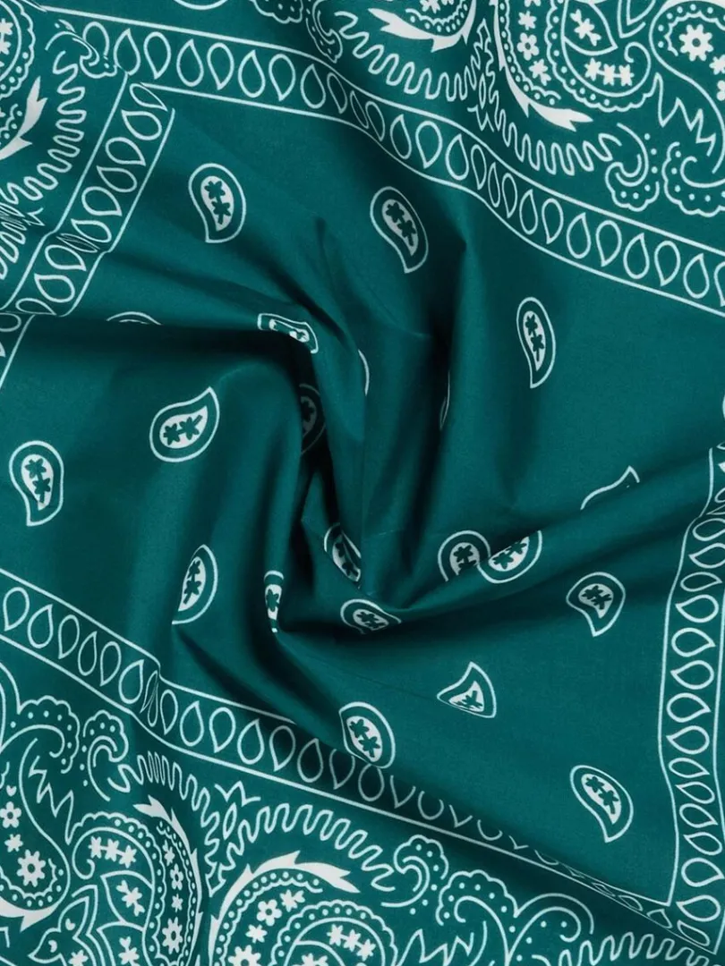 printet_halstrklde_1-4.webp Accessories>SELECTED PRINTET HALSTØRKLÆDE Green