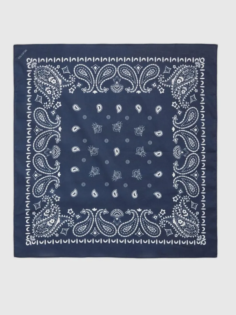 printet_halstrklde_2-11.webp Accessories>SELECTED PRINTET HALSTØRKLÆDE Blue