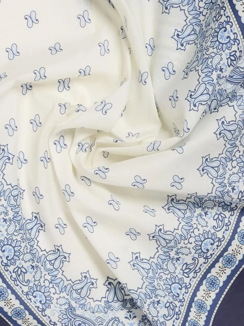 printet_halstrklde_2-9.webp Accessories>SELECTED PRINTET HALSTØRKLÆDE Blue