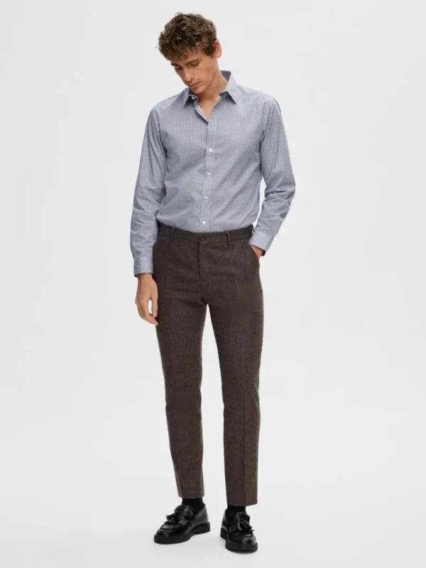Skjorter>SELECTED PRINTET SKJORTE Blue