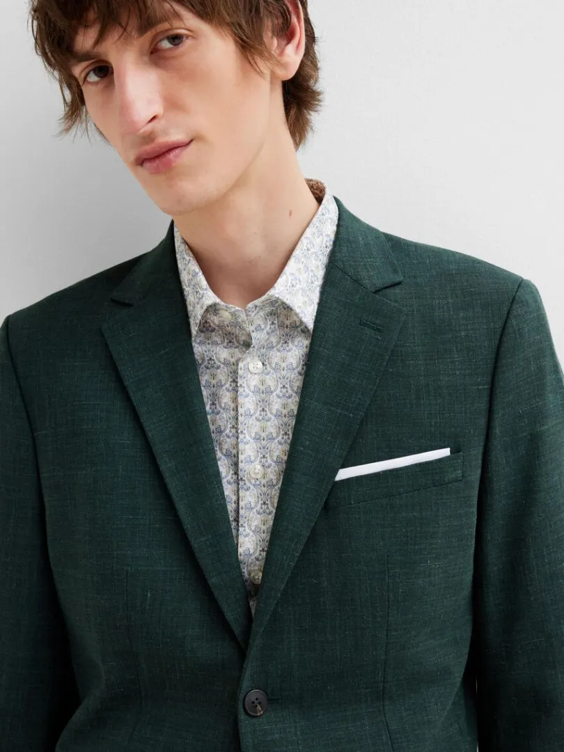 printet_slim_fit_skjorte_3.webp Skjorter>SELECTED PRINTET SLIM FIT SKJORTE Coloured