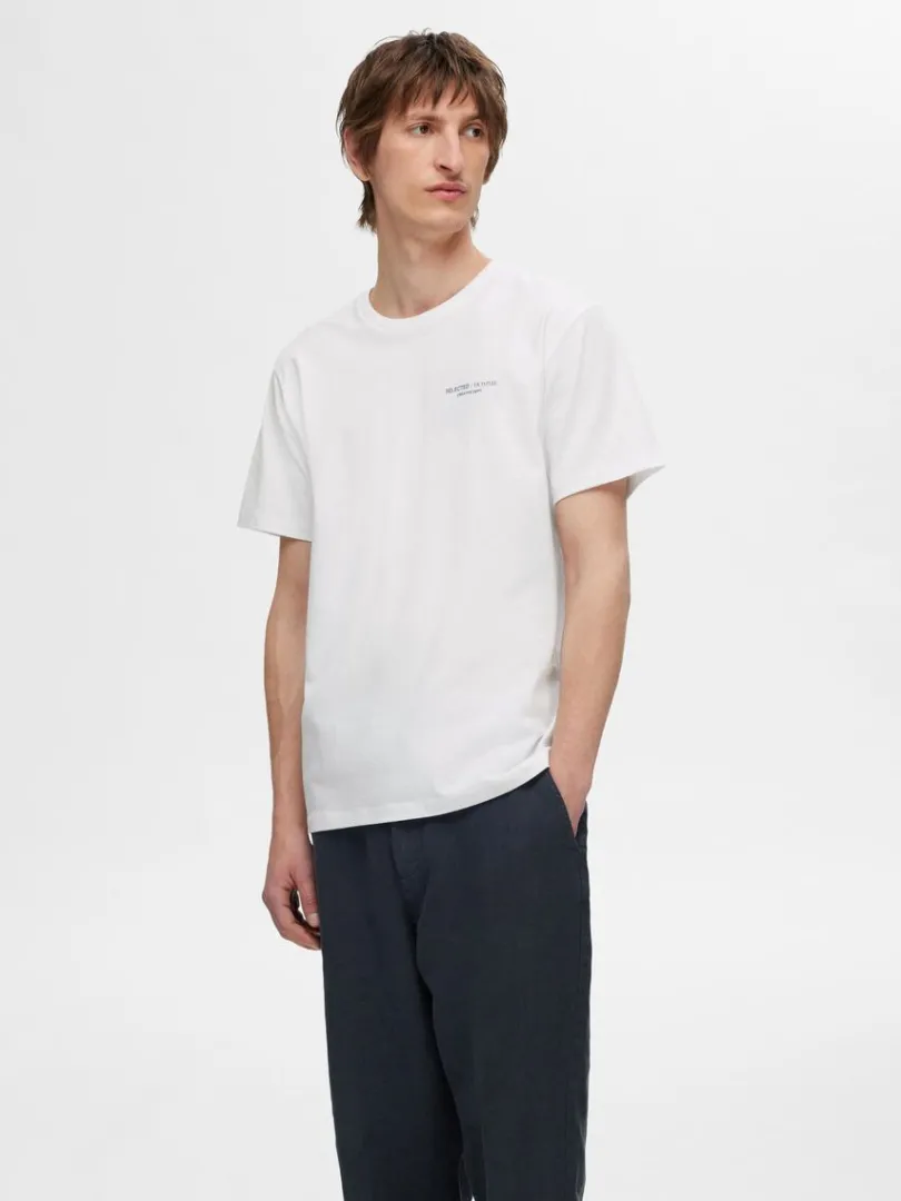printet_tshirt_0-2.webp T-shirts>SELECTED PRINTET T-SHIRT White
