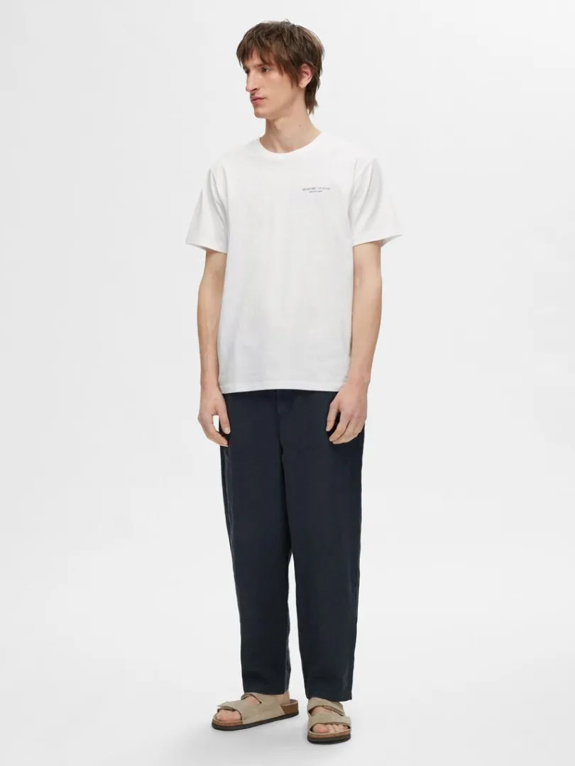 printet_tshirt_1-2.webp T-shirts>SELECTED PRINTET T-SHIRT White