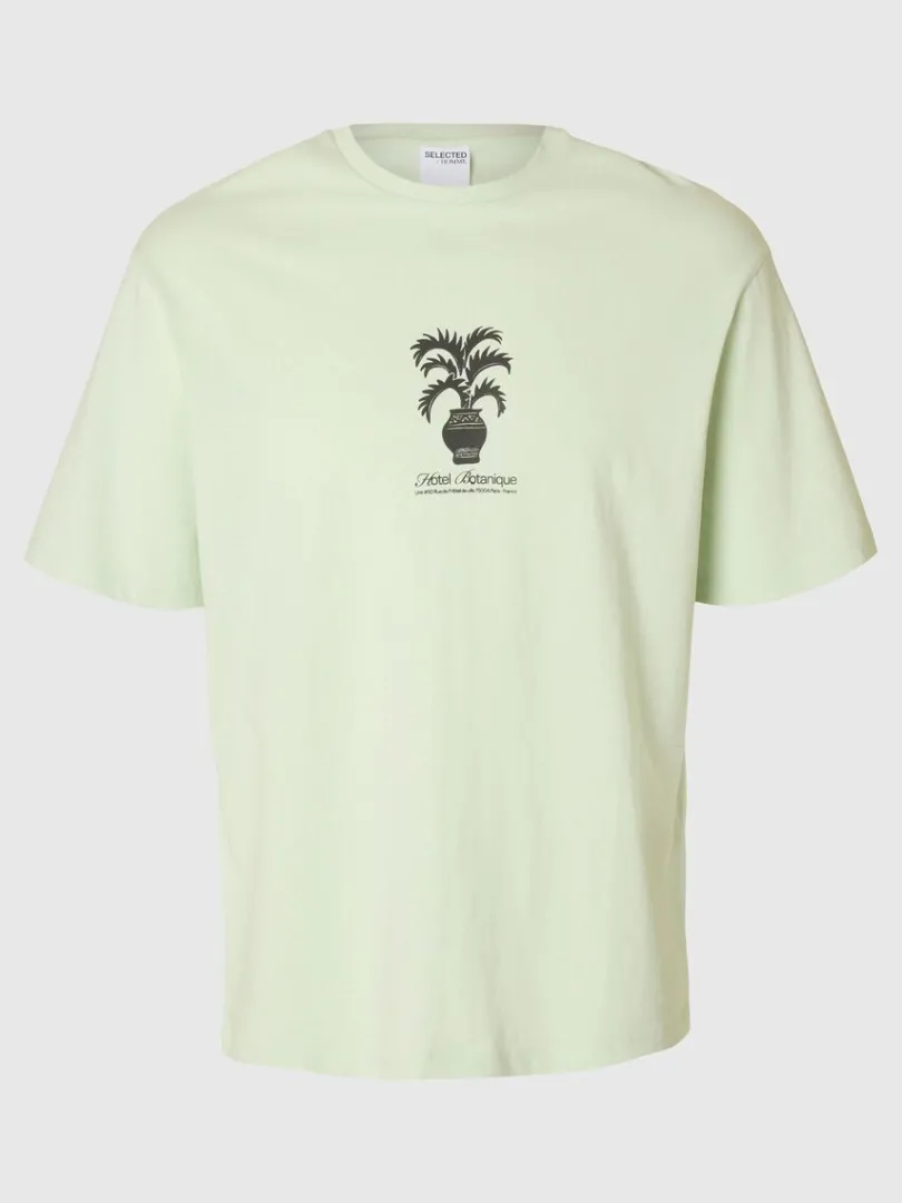 printet_tshirt_5-1.webp T-shirts>SELECTED PRINTET T-SHIRT Green