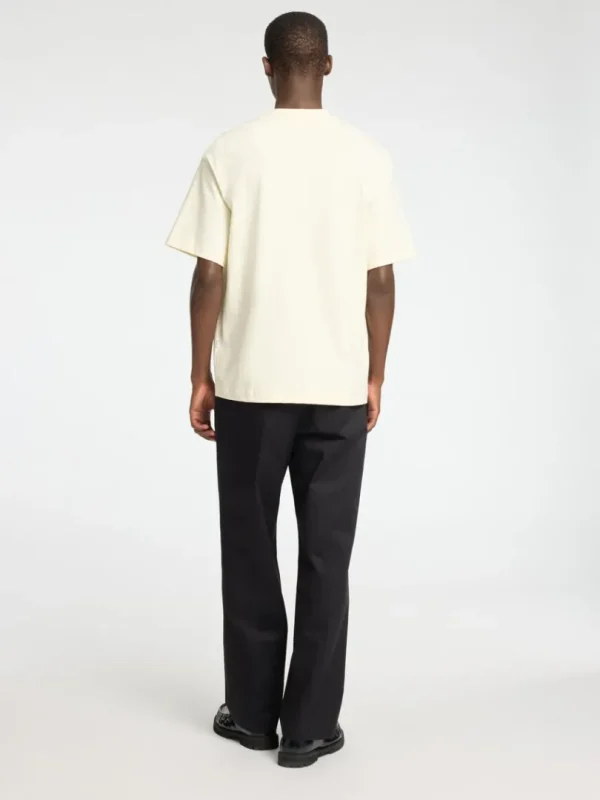 T-shirts>SELECTED PRINTET T-SHIRT MED RUND HALS White